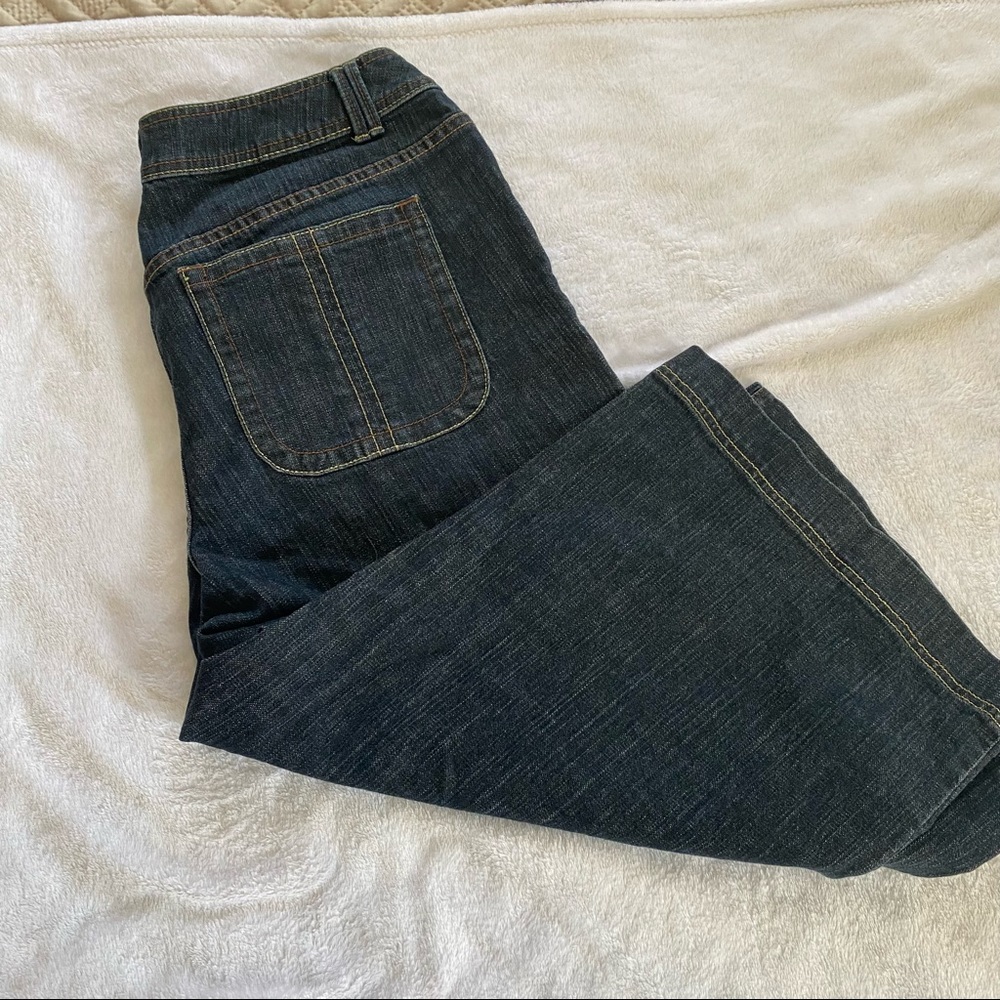Vintage Venezia Plus Wide Leg Capri jeans Size 18